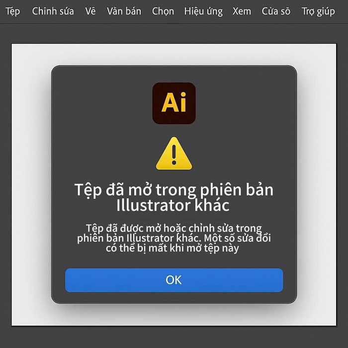 Tệp đã được mở