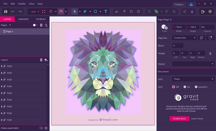 Phần mềm Gravit Designer